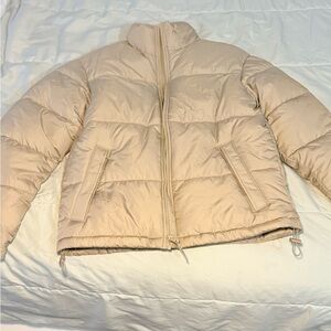 Aeropostale Beige Puffer Jacket